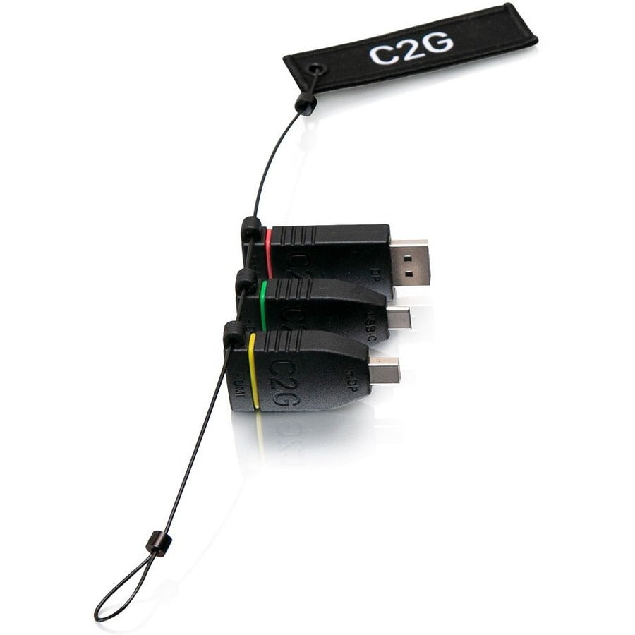 Alternate-Image2 Image for C2G Universal Adapter Ring with Color Coded Connectors