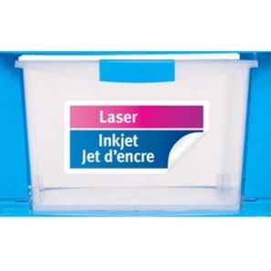 Avery&reg; Removable Rectangular Colour Coding Labelsfor Laser or Inkjet Printers, 1" x 3" - 2334