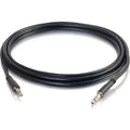 Main Image for C2G 10 ft Slim Aux 3.5mm Audio Cable - M/M - Black