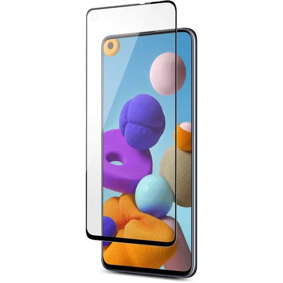 Blu Element 3D Curved Glass Screen Protector with Installation Kit for Samsung Galaxy A21 - BETGA21