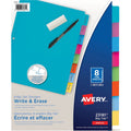 Avery&reg; Big Tab™ Write & Erase Dividers 8 tabs, 1 set