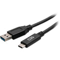 Main Image for C2G 1ft USB C to USB A Cable - USB C to A Cable - USB 3.2 Gen 1 - 3A, 5Gbps - Black - M/M