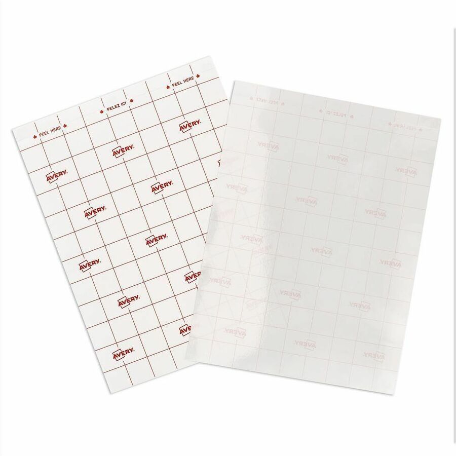 Avery Self Adhesive Laminating Sheets 9" x 12" - 75293