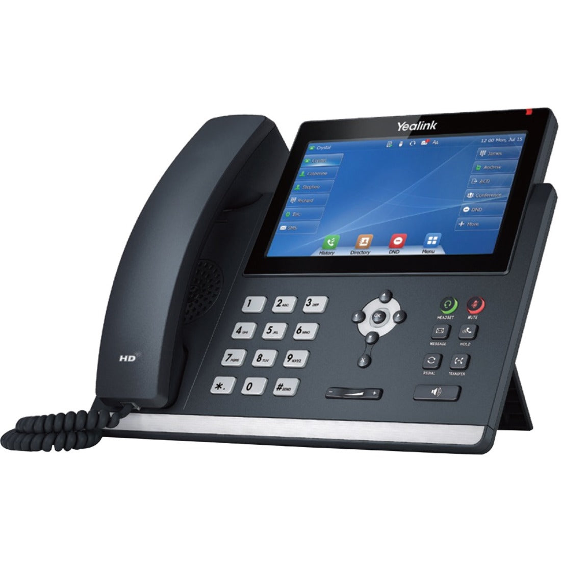 Main Image for Yealink SIP-T48U IP Phone - Corded - Corded - Wall Mountable - Classic Gray