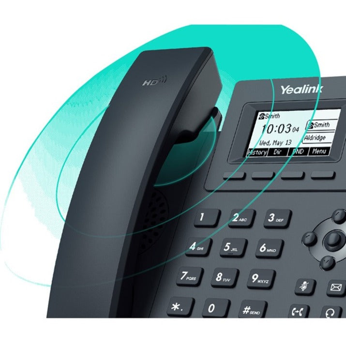 Alternate-Image1 Image for Yealink SIP-T33G IP Phone - Corded/Cordless - Corded - Wall Mountable, Desktop - Classic Gray