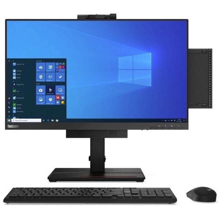 Alternate-Image2 Image for Lenovo ThinkCentre M75q Gen 2 11JN002PUS Desktop Computer - AMD Ryzen 5 PRO 5650GE - 8 GB - 256 GB SSD - Tiny - Black