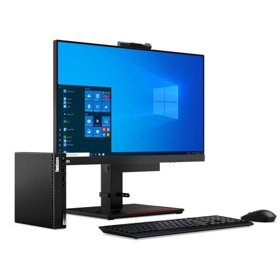 Alternate-Image3 Image for Lenovo ThinkCentre M75q Gen 2 11JN002RUS Desktop Computer - AMD Ryzen 7 PRO 5750GE - 16 GB - 512 GB SSD - Tiny - Black