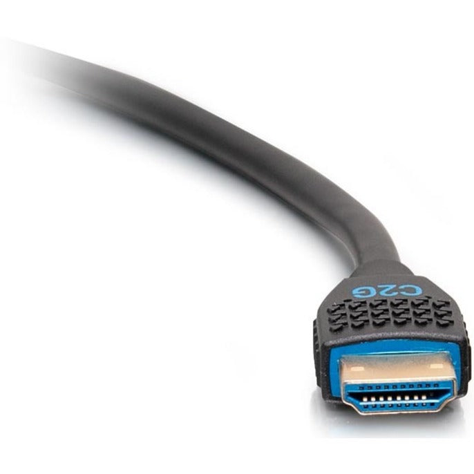 Alternate-Image2 Image for C2G 10ft Performance Series Ultra Flexible High Speed HDMI Cable w Ethernet - In-Wall CMG Rated - 4K 60Hz - M/M - Black