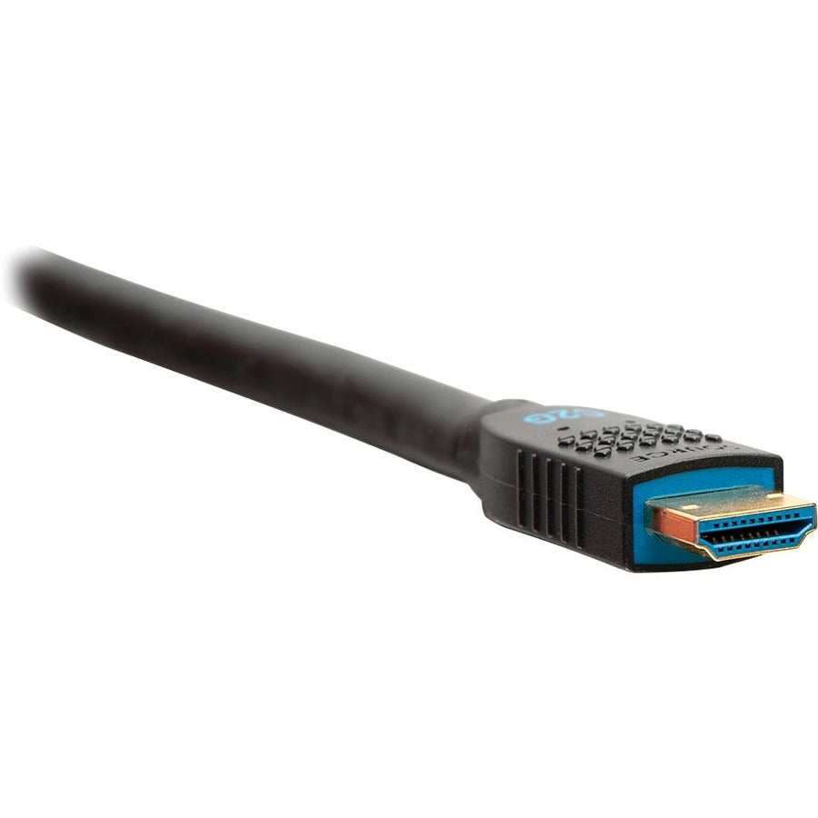 Alternate-Image1 Image for C2G 50ft Performance Series Ultra Flexible High Speed HDMI Cable w Ethernet - In-Wall CMG Rated - 4K 60Hz - M/M - Black