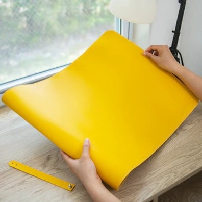 Alternate-Image2 Image for Mobile Pixels Desk Mat (Racing Yellow)
