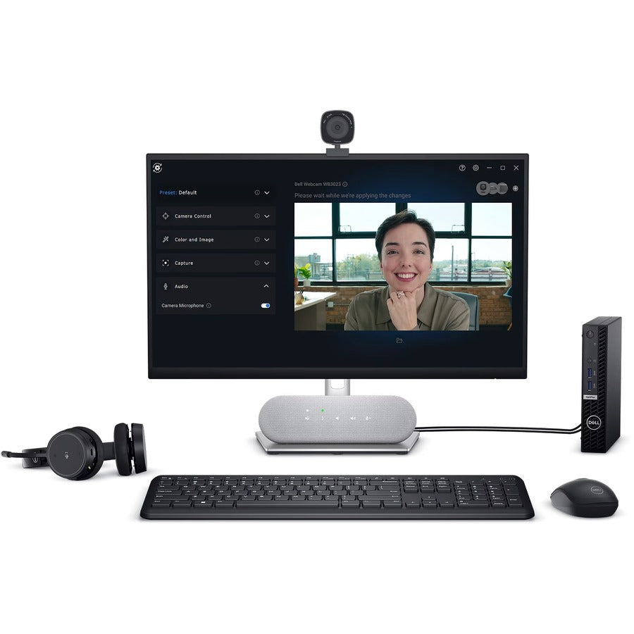 Alternate-Image1 Image for Dell WB3023 Webcam - 60 fps - USB Type A