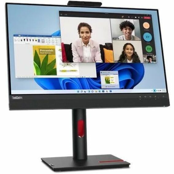 Alternate-Image4 Image for Lenovo ThinkCentre Tiny-In-One 24 Gen 5 24" Class Webcam Full HD LED Monitor - 16:9 - Black