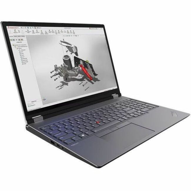 Main Image for Lenovo ThinkPad P16 Gen 2 21FA002TUS 16" Mobile Workstation - WQXGA - Intel Core i7 13th Gen i7-13700HX - 32 GB - 1 TB SSD - English Keyboard - Villi Black, Storm Gray
