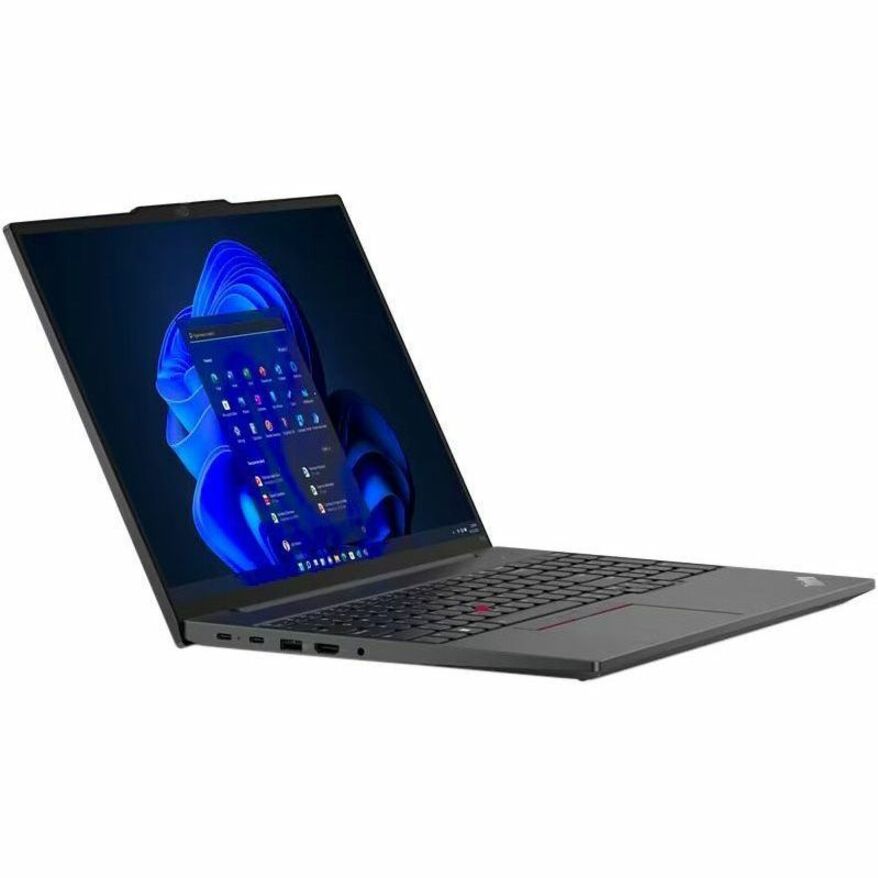 Alternate-Image1 Image for Lenovo ThinkPad E16 Gen 1 21JN003YUS 16" Notebook - WUXGA - 60 Hz - Intel Core i5 13th Gen i5-1335U - 16 GB - 256 GB SSD - English Keyboard - Graphite Black