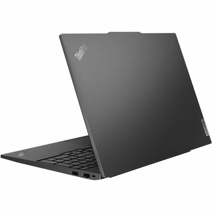 Rear Image for Lenovo ThinkPad E16 Gen 1 21JN003XUS 16" Touchscreen Notebook - WUXGA - Intel Core i7 13th Gen i7-1355U - 16 GB - 512 GB SSD - English Keyboard - Graphite Black