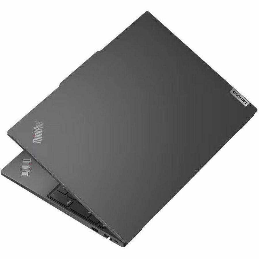 Top Image for Lenovo ThinkPad E16 Gen 1 21JN003XUS 16" Touchscreen Notebook - WUXGA - Intel Core i7 13th Gen i7-1355U - 16 GB - 512 GB SSD - English Keyboard - Graphite Black