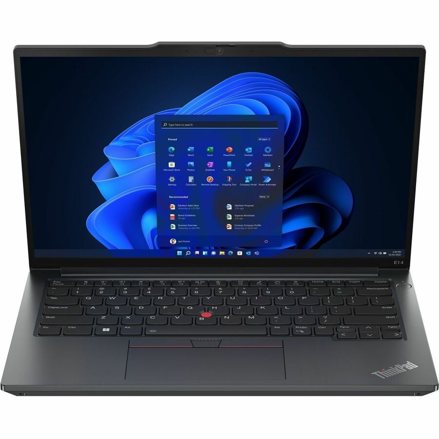 Alternate-Image5 Image for Lenovo ThinkPad E14 Gen 5 21JK0053US 14" Touchscreen Notebook - WUXGA - Intel Core i7 13th Gen i7-1355U - 16 GB - 512 GB SSD - English Keyboard - Graphite Black