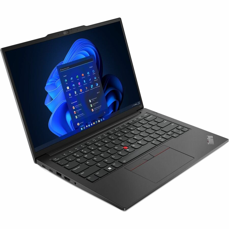 Alternate-Image1 Image for Lenovo ThinkPad E14 Gen 5 21JK0053US 14" Touchscreen Notebook - WUXGA - Intel Core i7 13th Gen i7-1355U - 16 GB - 512 GB SSD - English Keyboard - Graphite Black