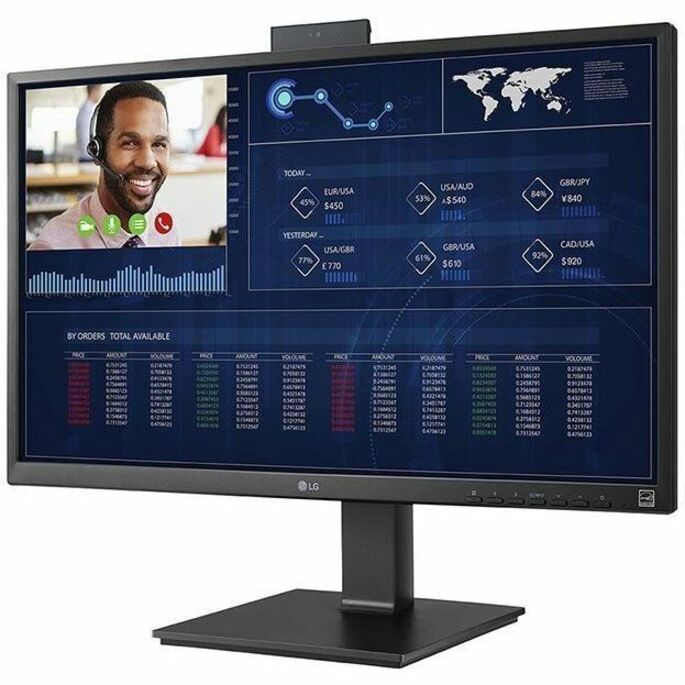 Alternate-Image2 Image for LG 27CQ650N-6N All-in-One Thin Client - Intel Celeron N5105 Quad-core (4 Core) 2 GHz - Black