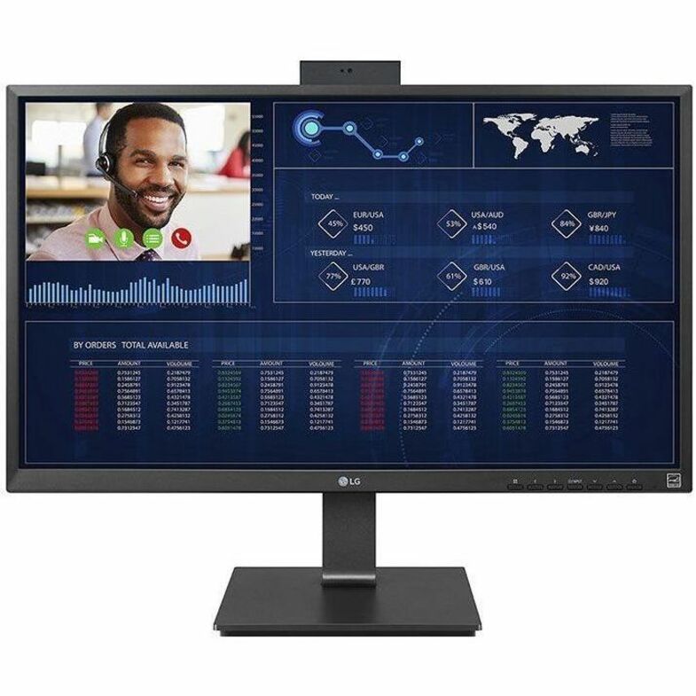 Alternate-Image1 Image for LG 27CQ650N-6N All-in-One Thin Client - Intel Celeron N5105 Quad-core (4 Core) 2 GHz - Black