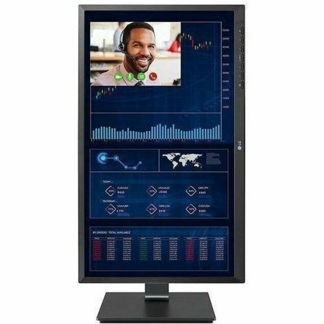 Front Image for LG 24CQ650I-6N All-in-One Thin Client - Intel Celeron N5105 Quad-core (4 Core) 2 GHz - Black