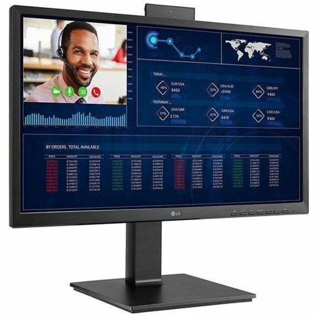 Alternate-Image3 Image for LG 24CQ650I-6N All-in-One Thin Client - Intel Celeron N5105 Quad-core (4 Core) 2 GHz - Black