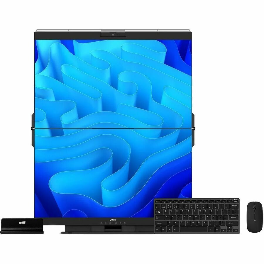 Alternate-Image3 Image for Mobile Pixels Geminos T 24" Dual-Stacked 1080p Monitors with Multi-Touch and Webcam