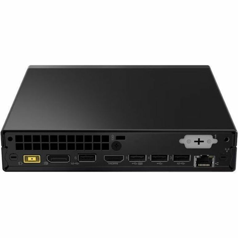 Rear Image for Lenovo ThinkCentre neo 50q Gen 4 12LN000CUS Desktop Computer - Intel Core i5 13th Gen i5-13420H - 8 GB - 256 GB SSD - Tiny - Black
