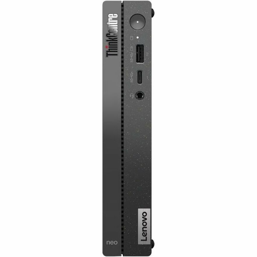 Front Image for Lenovo ThinkCentre neo 50q Gen 4 12LN000CUS Desktop Computer - Intel Core i5 13th Gen i5-13420H - 8 GB - 256 GB SSD - Tiny - Black