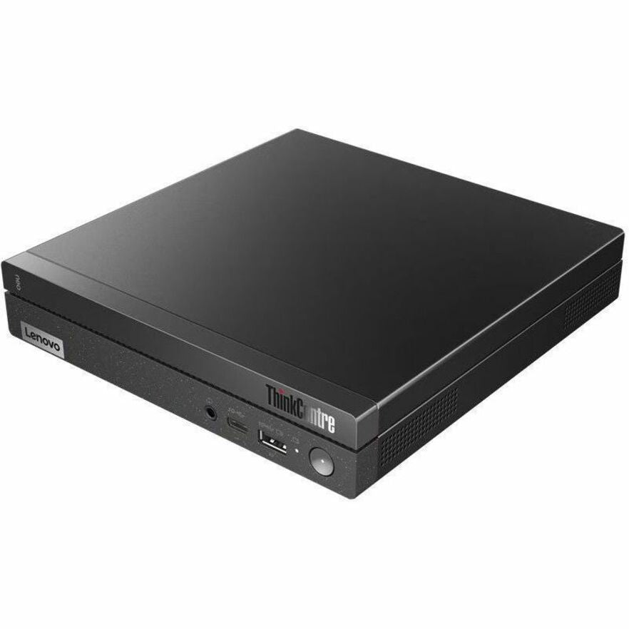 Left Image for Lenovo ThinkCentre neo 50q Gen 4 12LN000BUS Desktop Computer - Intel Core i5 13th Gen i5-13420H - 16 GB - 256 GB SSD - Tiny - Black