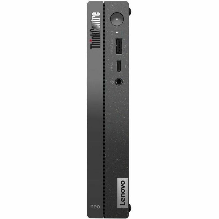 Front Image for Lenovo ThinkCentre neo 50q Gen 4 12LN000BUS Desktop Computer - Intel Core i5 13th Gen i5-13420H - 16 GB - 256 GB SSD - Tiny - Black