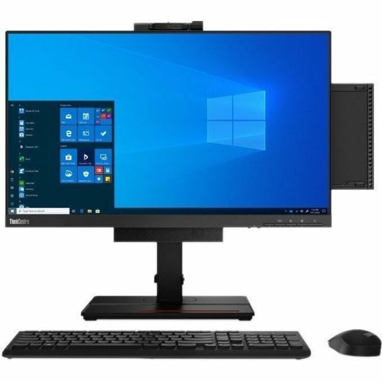 Alternate-Image4 Image for Lenovo ThinkCentre M75q Gen 2 11JN008BUS Desktop Computer - AMD Ryzen 3 PRO 5350GE - 8 GB - 256 GB SSD - Tiny - Black