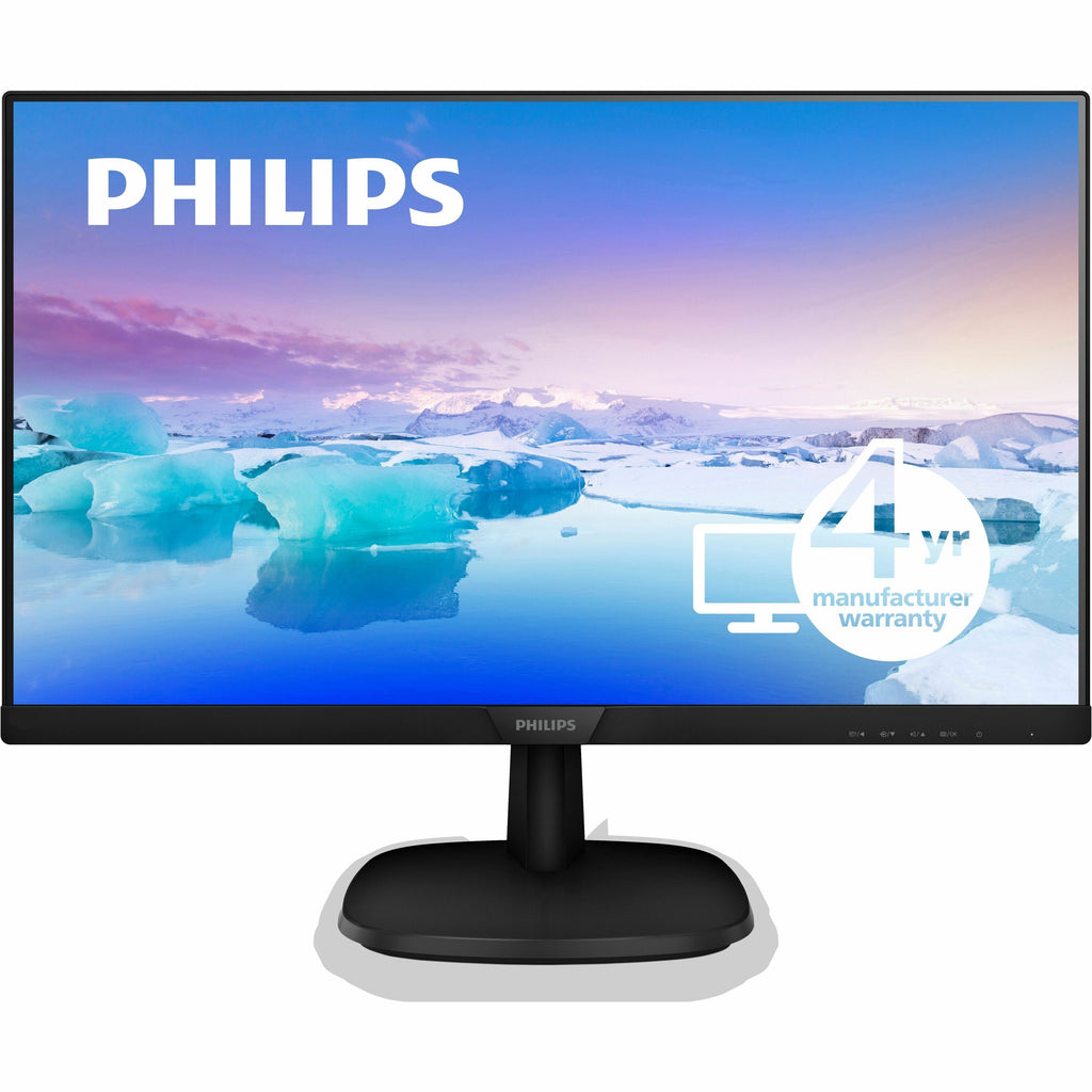 Main Image for PHILIPS 243V7QJAB - 24 inch Monitor, LED, FHD, HDMI, DP, VGA, Speaker, 4 Year Manufacturer Warranty - 24"