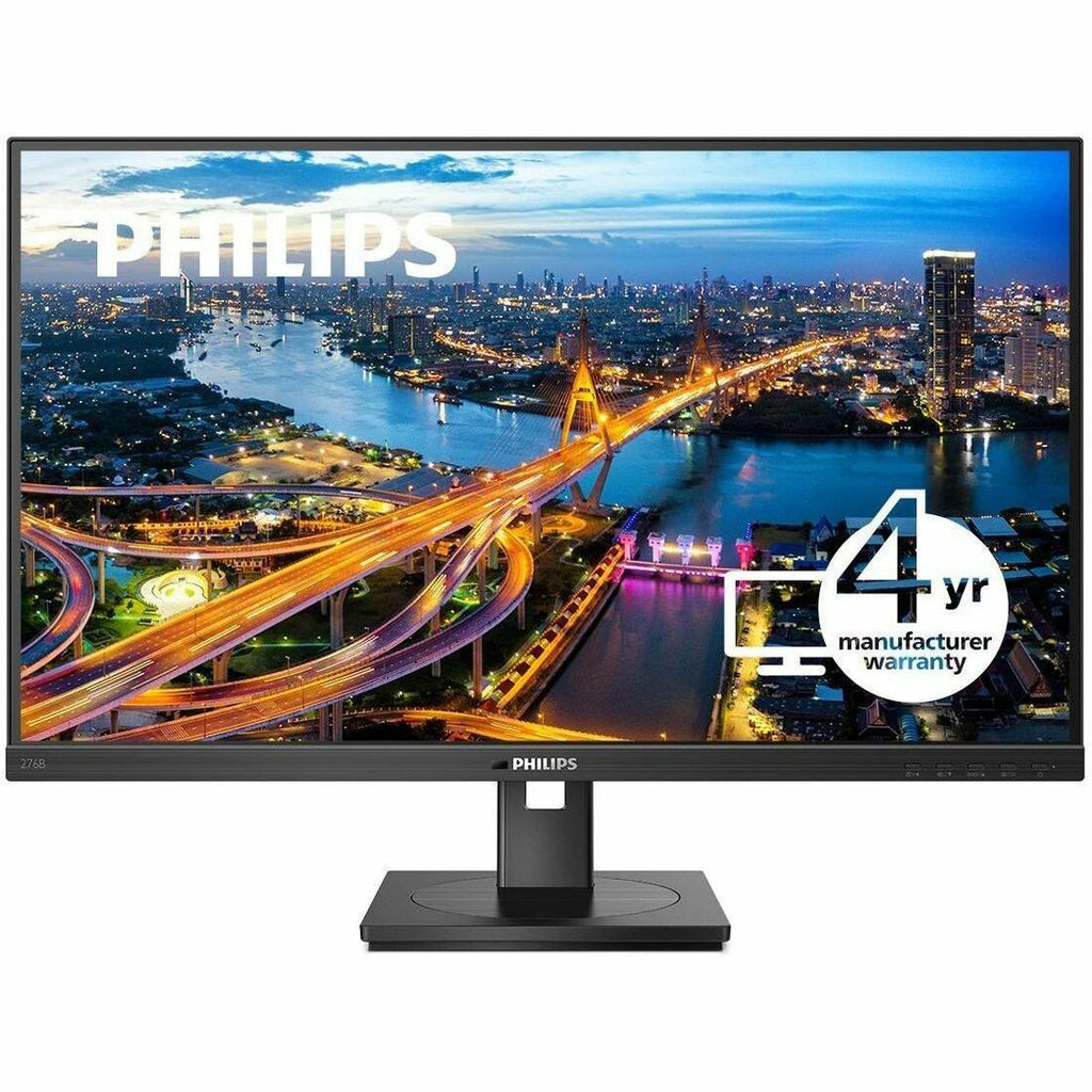 Main Image for PHILIPS 276B1 - 27 inch Monitor, LED, QHD, USB-C (90W), 2x HDMI, DP,RJ45,USB-Hub, 4 Year Manufacturer Warranty - 27"