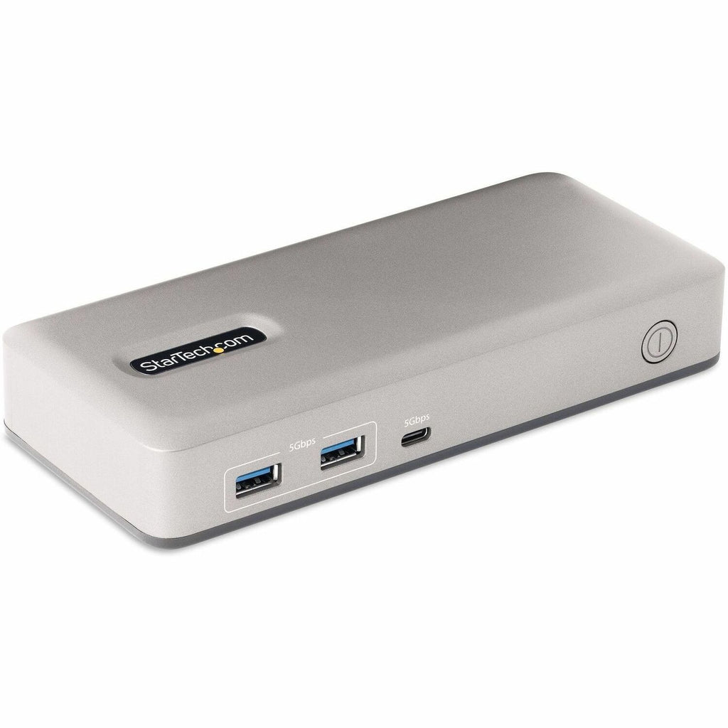 Main Image for StarTech.com Dual-Monitor USB-C Docking Station, DisplayPort & HDMI/VGA Multi Monitor Dock up to 4K 60Hz, USB-C Dock, 7x USB Hub, 85W PD