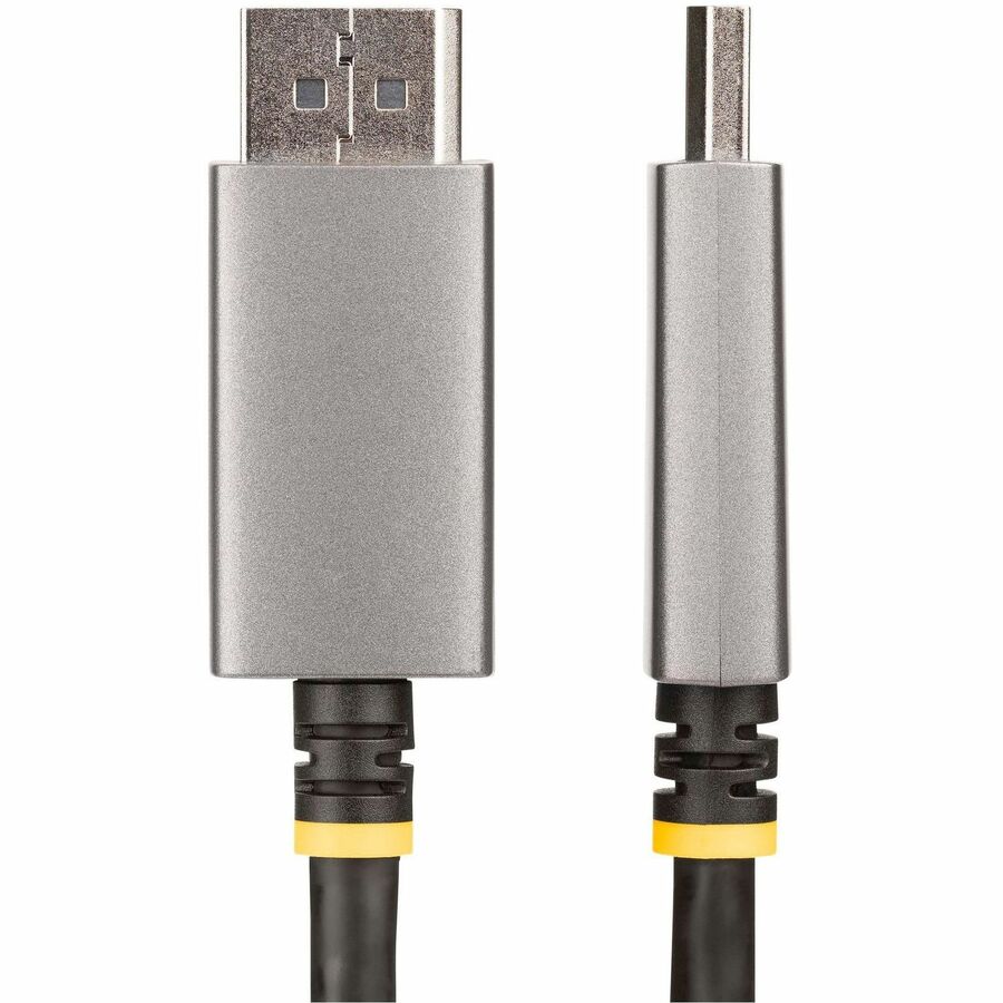 Alternate-Image1 Image for StarTech.com 6ft (2m) DisplayPort to HDMI Adapter Cable, 8K 60Hz, 4K 144Hz, HDR10, DP 1.4 to HDMI 2.1 Active Video Converter