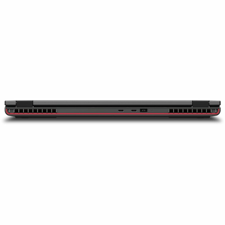 Rear Image for Lenovo ThinkPad P16v Gen 1 21FE0028US 16" Mobile Workstation - WUXGA - AMD Ryzen 7 PRO 7840HS - 32 GB - 1 TB SSD - English Keyboard - Thunder Black