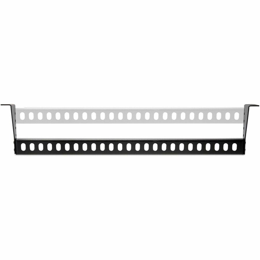 Alternate-Image4 Image for StarTech.com 1U Horizontal Cable Management Bar w/Adjustable Depth, 19" Rack-Mountable Lacing Bar For Organized Racks/Cabinets/Patch Panel