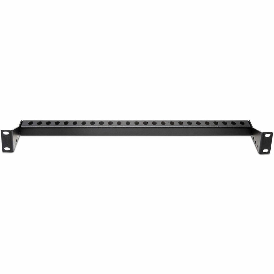 Alternate-Image3 Image for StarTech.com 1U Horizontal Cable Management Bar w/Adjustable Depth, 19" Rack-Mountable Lacing Bar For Organized Racks/Cabinets/Patch Panel