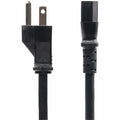 Alternate-Image1 Image for StarTech.com 8ft (2.4m) Computer Power Cord, NEMA 5-15P to IEC 60320 C13 AC Power Cable, 13A 125V, 16AWG, UL Listed