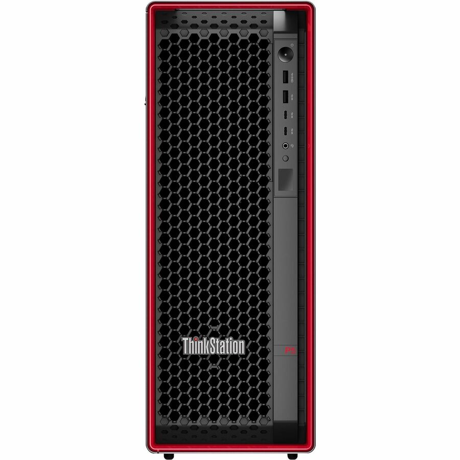 Front Image for Lenovo ThinkStation P5 30GA004MUS Workstation - 1 Xeon w3-2425 - vPro Technology - 32 GB - 1 TB SSD