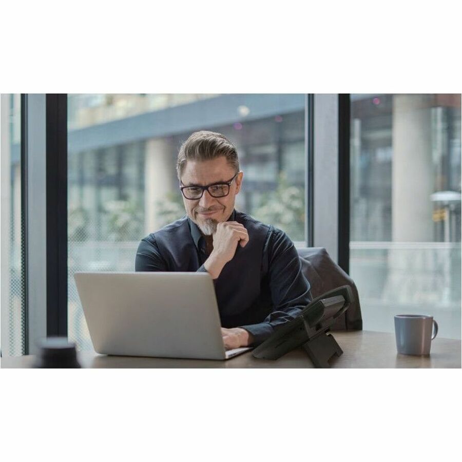 Alternate-Image6 Image for Yealink SIP-T44W IP Phone - Corded - Corded/Cordless - Bluetooth, Wi-Fi - Wall Mountable, Desktop - Classic Gray