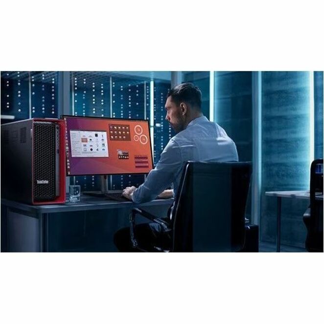 Alternate-Image7 Image for Lenovo ThinkStation P8 30HH002XUS Workstation - 1 Ryzen Threadripper PRO 7945WX - 64 GB - 2 TB SSD