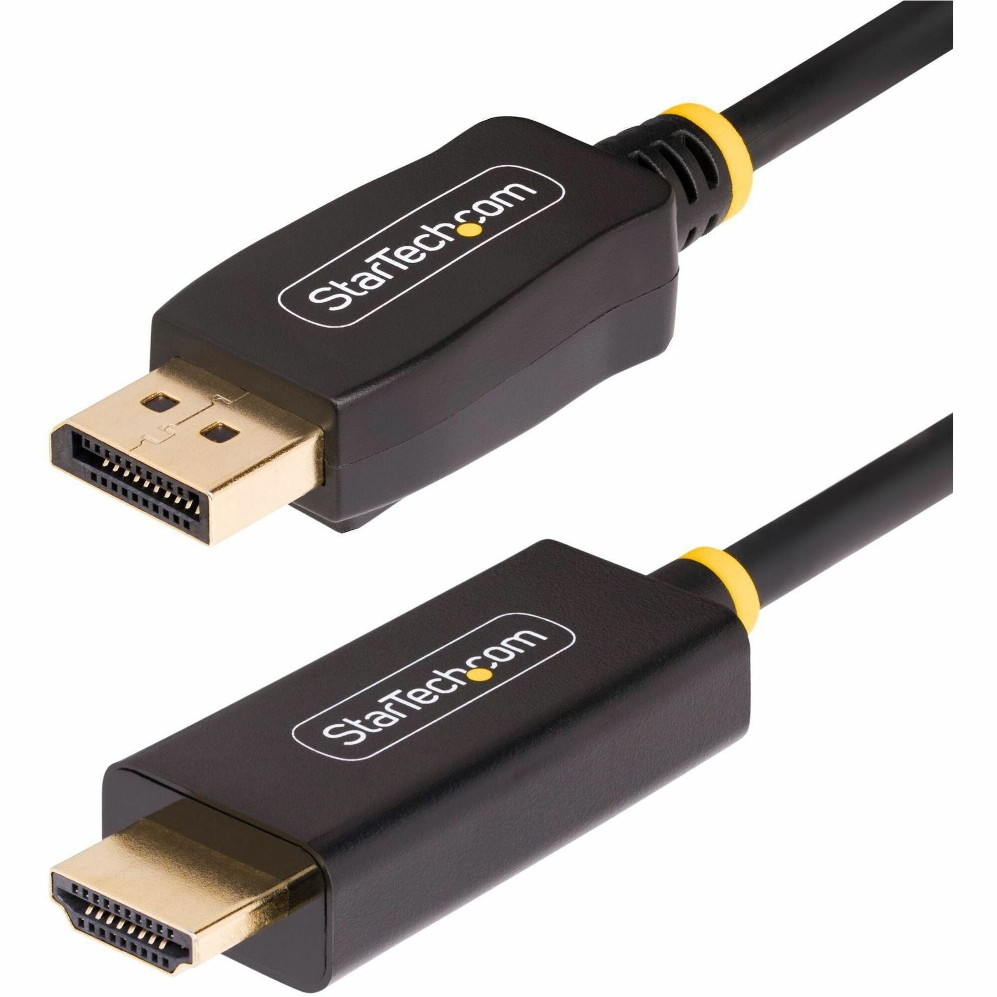 Main Image for StarTech.com 9.8ft (3m) DisplayPort to HDMI Adapter Cable, 4K 60Hz with HDR, DP to HDMI 2.0b Cable, Active Video Converter
