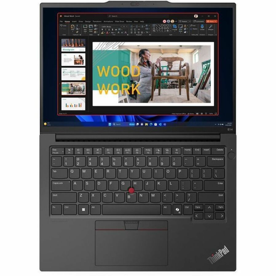 Alternate-Image4 Image for Lenovo ThinkPad E14 Gen 6 21M3000NUS 14" Notebook - WUXGA - AMD Ryzen 5 7535U - 16 GB - 256 GB SSD - English Keyboard - Black