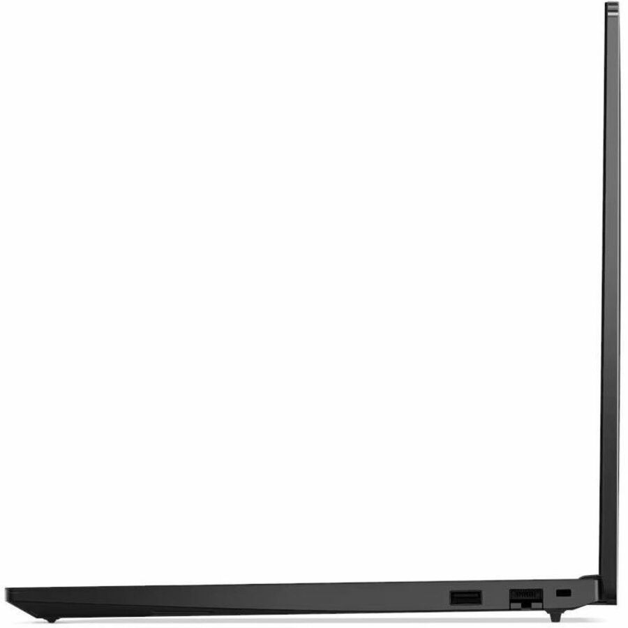Left Image for Lenovo ThinkPad E16 Gen 2 21M5000GUS 16" Notebook - WUXGA - AMD Ryzen 5 7535U - 16 GB - 256 GB SSD - English Keyboard - Black
