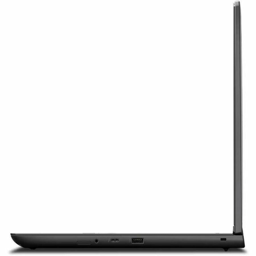 Left Image for Lenovo ThinkPad P16v Gen 2 21KX0021US 16" Mobile Workstation - WUXGA - Intel Core Ultra 7 155H - 16 GB - 512 GB SSD - English Keyboard - Black