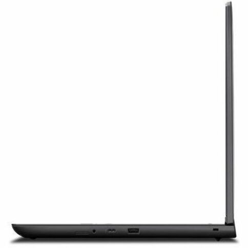 Left Image for Lenovo ThinkPad P16v Gen 2 21KX002EUS 16" Mobile Workstation - WUXGA - Intel Core Ultra 7 165H - vPro Technology - 32 GB - 1 TB SSD - English Keyboard - Black