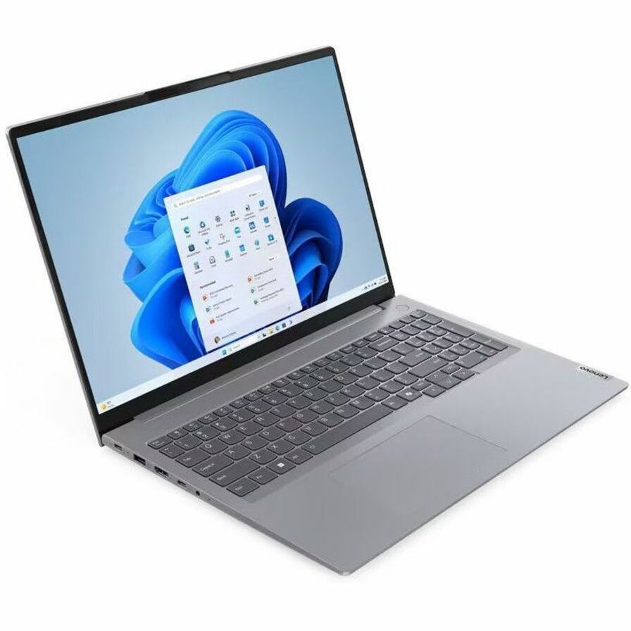 Alternate-Image5 Image for Lenovo ThinkBook 16 G7 ARP 21MW0001US 16" Notebook - WUXGA - AMD Ryzen 5 7535HS - 8 GB - 256 GB SSD - English (US) Keyboard - Arctic Gray