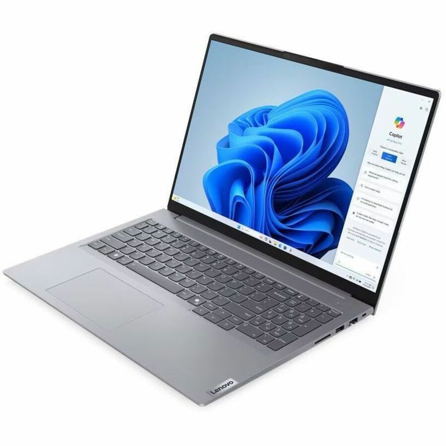Alternate-Image4 Image for Lenovo ThinkBook 16 G7 ARP 21MW0001US 16" Notebook - WUXGA - AMD Ryzen 5 7535HS - 8 GB - 256 GB SSD - English (US) Keyboard - Arctic Gray